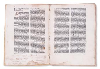 INCUNABULA  (HIERONYMUS, Saint.)  Eusebius, Pseudo-; et al. Vita et transitus [Hieronymi].  1485